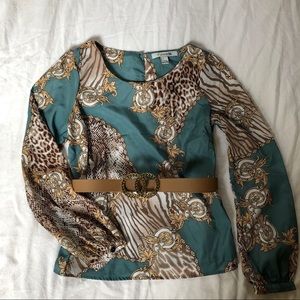Printed blouse